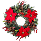 24 Inch Christmas Wreath Front Door